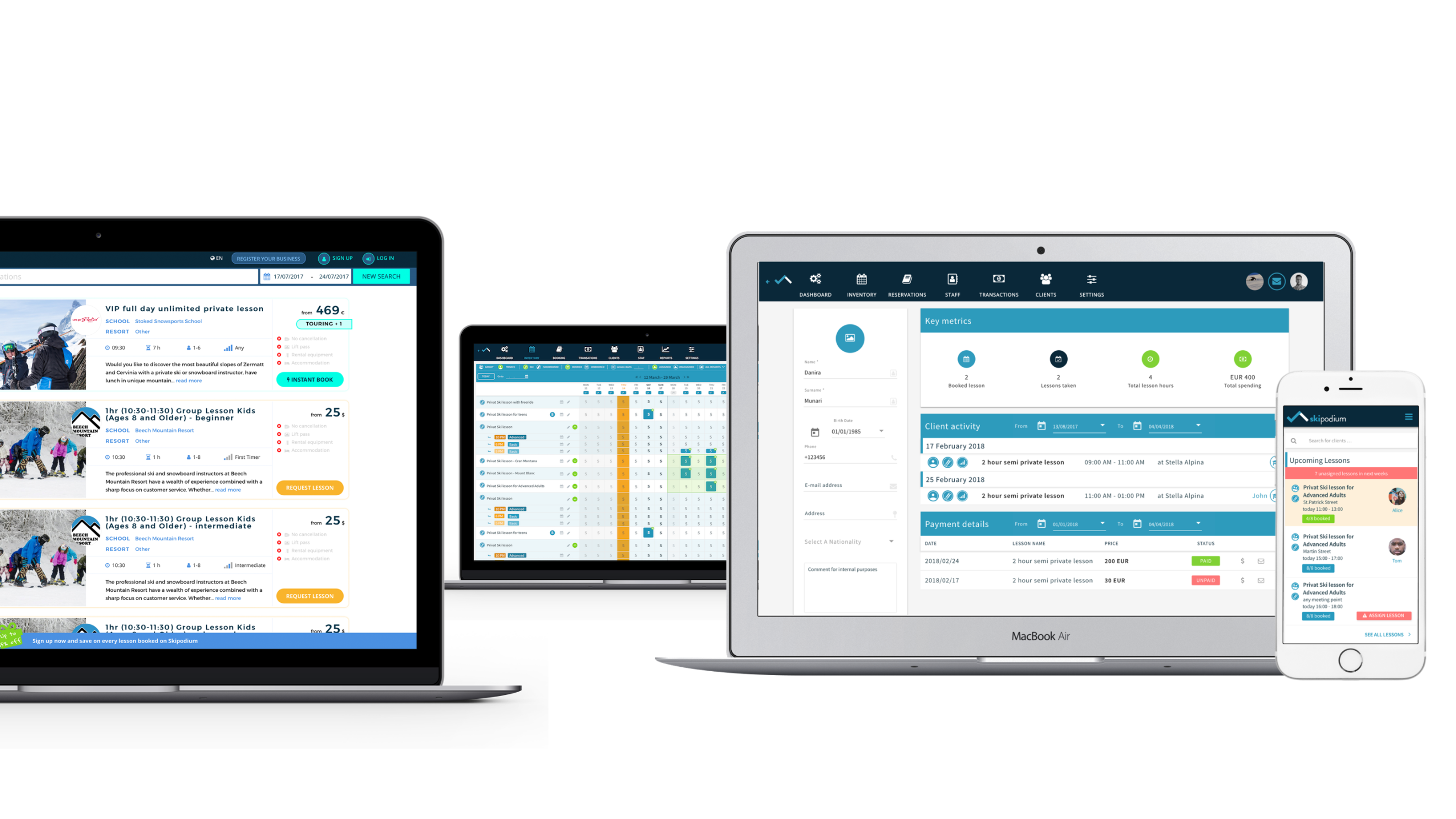 Skipodium — ski sports marketplace