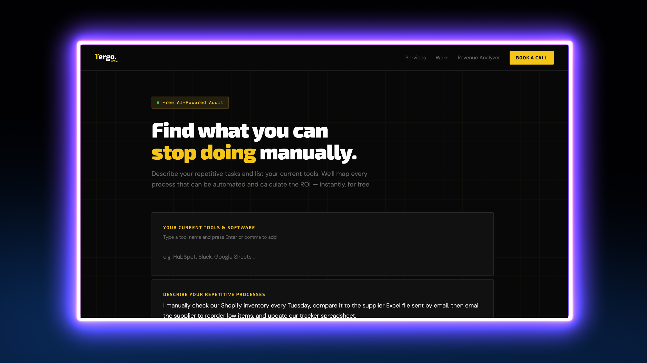 AI Automation Opportunity Audit